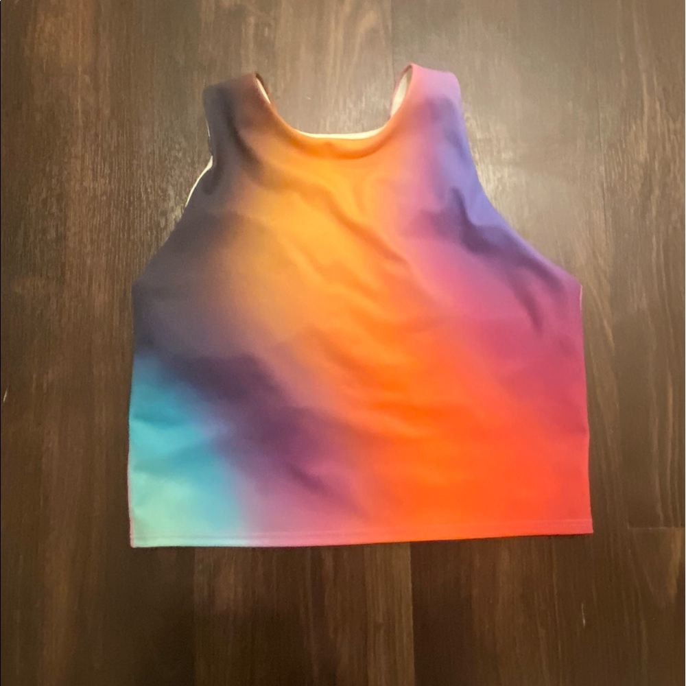Athleta Rainbow Tight Tank Top Women’s XS